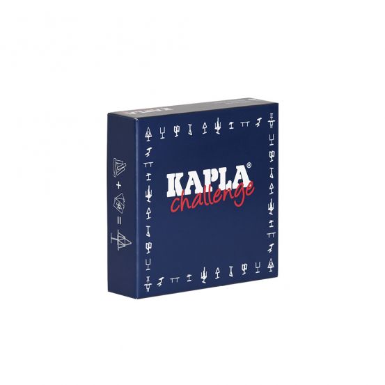 Coffret 280 planchettes Kapla et 1 livre d'art bleu