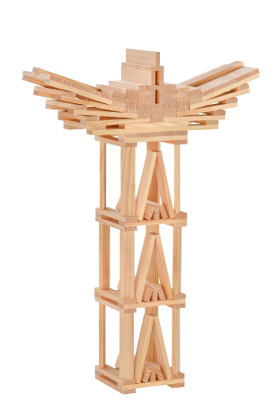 Livre Kapla® tome 1 - Rouge bâtisseur - Jeux de construction en bois - Jeux  de construction